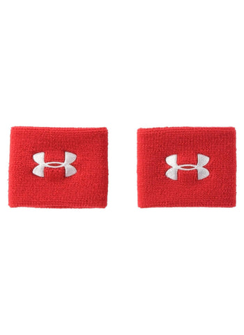 Under Armour Wristband - Red – Premium Quality, Sweat-Wicking, Comfortable Fit | Great for Active Wear