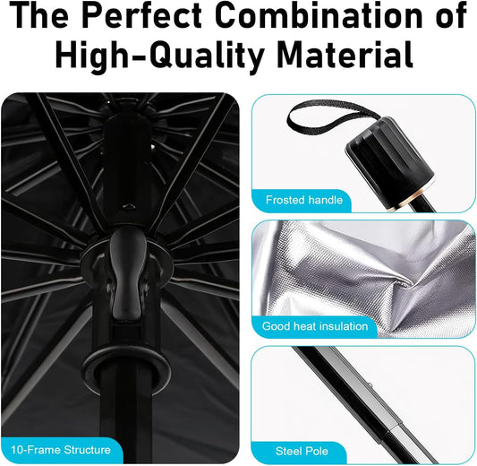Universal Car Windshield Sun Shade Umbrella