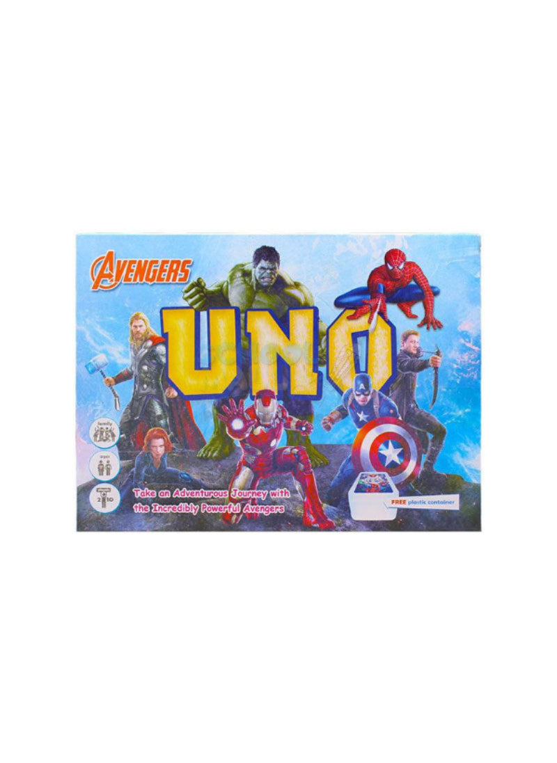 Uno Avengers Board Game – Superhero-Themed, Fast-Paced, Action-Packed Fun – Card Game | Avengers Assemble in Uno