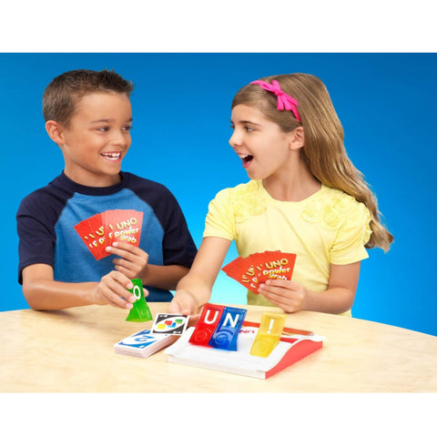 Mattel Games Uno Power Grab Game – Fast-Paced, Power Cards, Family Fun – Card Game | Exciting Twists