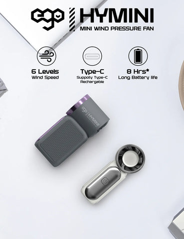 Ultra Mini Portable Turbo Fan 3000 MAH - Green