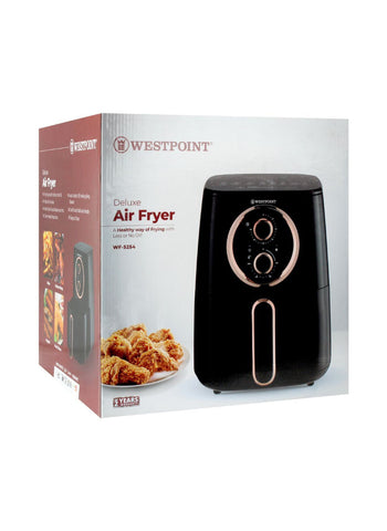 Westpoint Air Fryer WF-5254 – 1400 Watts, Powerful Performance, Easy Operation – Cooking Made Easier | Ideal for Healthy Meals