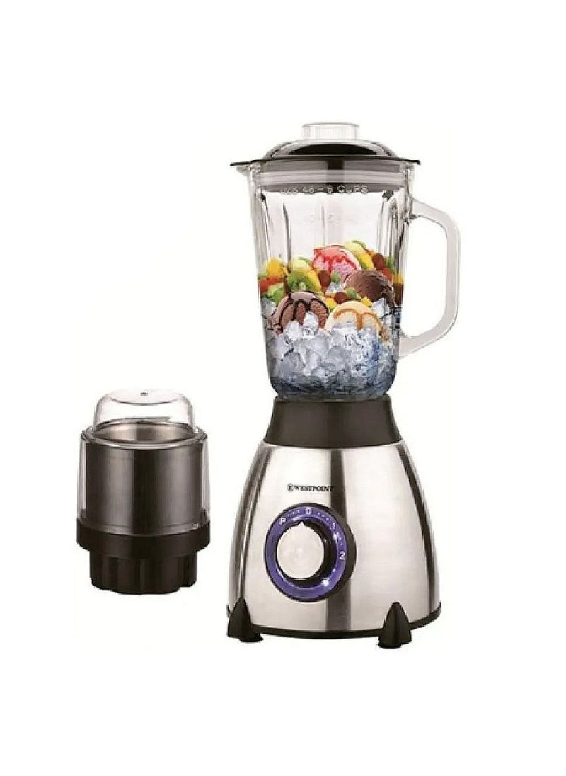 Westpoint Blender and Grinder WF-350 – 550 Watts, Compact and Efficient, Easy to Use – Everyday Kitchen Tool | Smoothies, Spices, and More