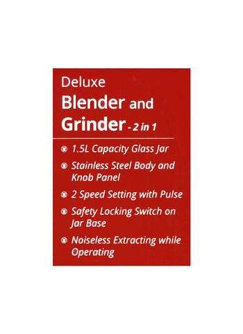 Westpoint Blender and Grinder WF-350 – 550 Watts, Compact and Efficient, Easy to Use – Everyday Kitchen Tool | Smoothies, Spices, and More