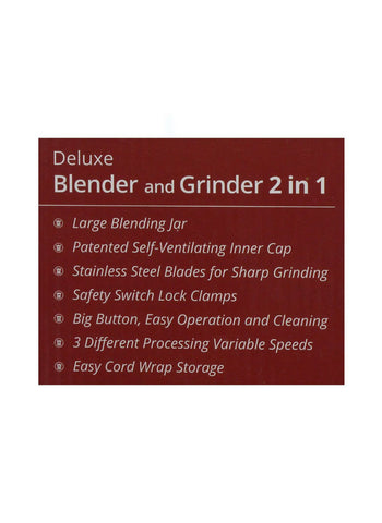 Westpoint Blender and Grinder WF-9292 – 350 Watts, Compact Design, Durable Blades – Everyday Kitchen Tool | Blend and Grind with Ease