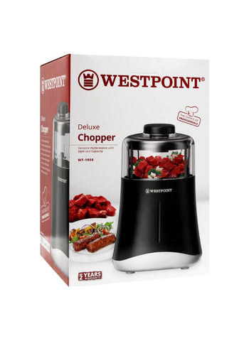 Westpoint Chopper WF-1050 – 600 Watts, Compact, Efficient Design – Perfect for Daily Chopping | Reliable and Simple