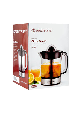 Westpoint Citrus Juicer WF-550 – 40 Watts, High Performance, Ergonomic Build – Kitchen Essential | Quick and Effortless Juicing