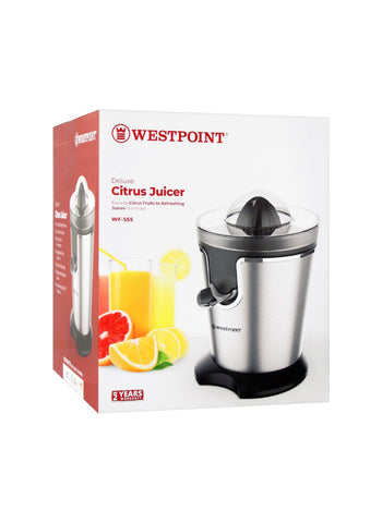 Westpoint Citrus Juicer WF-555 – 100 Watts, Powerful Motor, Easy to Clean – Ideal for Citrus Juicing | Smooth and Efficient