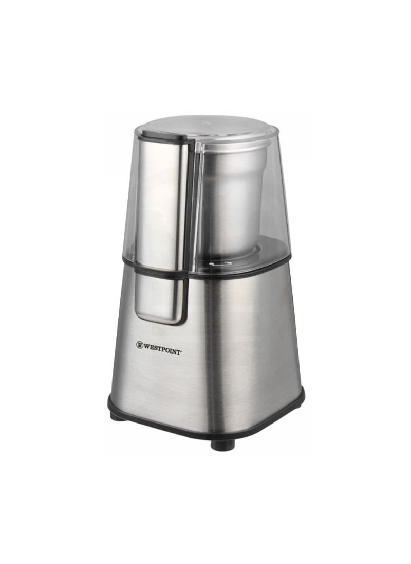 Westpoint Coffee Grinder WF-9224 – 180-220 Watts, Compact Design, Consistent Grinding – Kitchen Must-Have | Perfect for Fresh Coffee