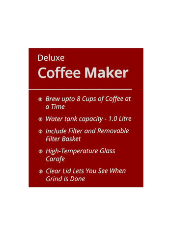 Westpoint Coffee Maker WF-2023 – 900 Watts, High Power, Fast Brewing – Perfect for Busy Mornings | User-Friendly and Efficient