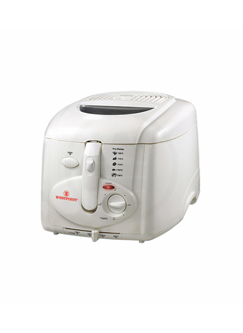 Westpoint Deep Fryer WF-5234 – 1800 Watts, High Power, Fast Heating – Kitchen Essential | Perfect for Crispy Fried Foods