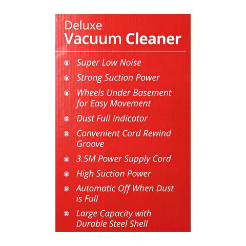 Westpoint Deluxe Vacuum Cleaner WF-3669, 2 Year Brand Warranty – High Suction, Wet & Dry Function, 1500W Power, Low Noise, Large Capacity, Easy Mobility Vaccum Cleaners