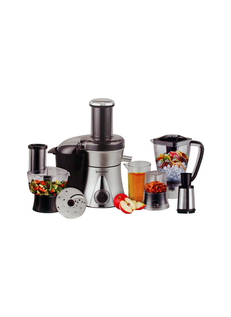 Westpoint Food Processor WF-1858 – 700 Watts, Robust Design, Multi-Purpose – Essential for Daily Food Processing | Fast and Effective