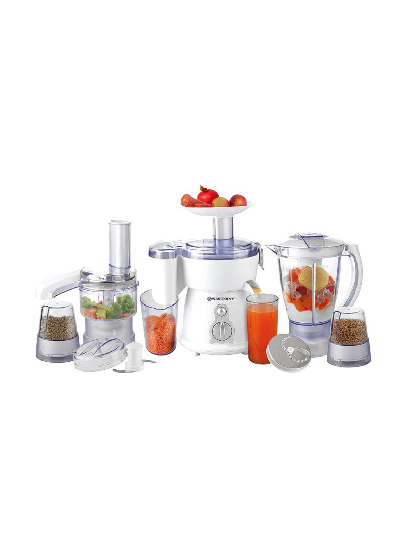 Westpoint Food Processor WF-2805 – 450 Watts, Durable Build, Efficient Performance – Kitchen Essential | Easy and Reliable Food Prep