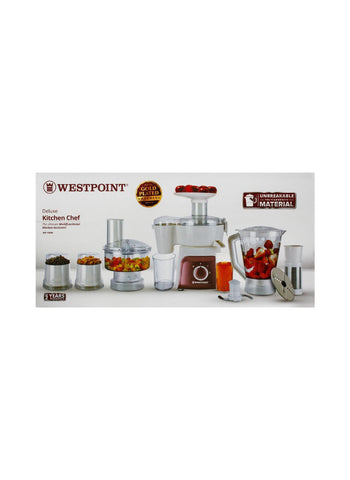 Westpoint Food Processor WF-5806 – 450 Watts, Durable Construction, User-Friendly – Perfect for Quick and Efficient Food Processing | Versatile Kitchen Tool