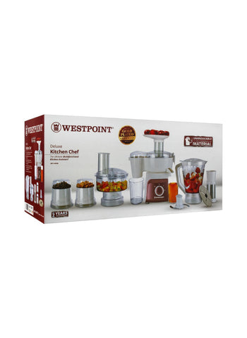 Westpoint Food Processor WF-5806 – 450 Watts, Durable Construction, User-Friendly – Perfect for Quick and Efficient Food Processing | Versatile Kitchen Tool