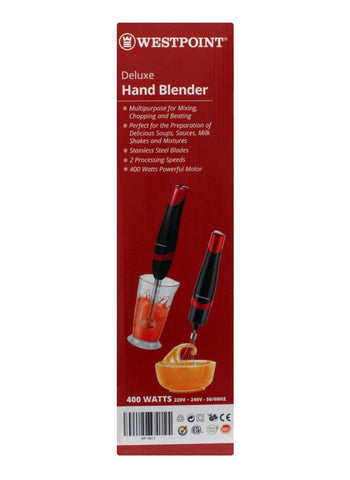 Westpoint Hand Blender 2-in-1 WF-9815 – 600 Watts | Efficient Blending for Soups, Smoothies, & More