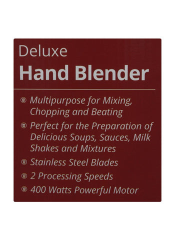 Westpoint Hand Blender 2-in-1 WF-9815 – 600 Watts | Efficient Blending for Soups, Smoothies, & More