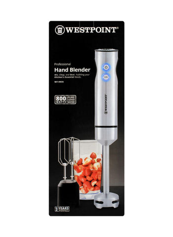 Westpoint Hand Blender 2-in-1 WF-9935 – 800 Watts | Durable Hand Blender for Smooth Blending