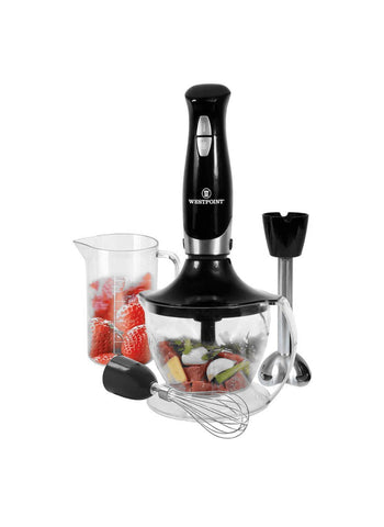 Westpoint Hand Blender 3-in-1 WF-4201 – 600 Watts | Multi-Purpose Blender for Blending, Mixing, & Chopping