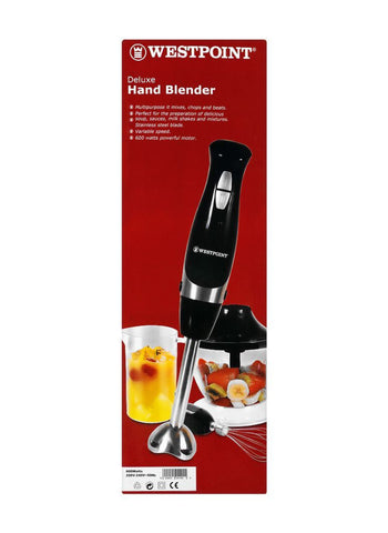 Westpoint Hand Blender 3-in-1 WF-4201 – 600 Watts | Multi-Purpose Blender for Blending, Mixing, & Chopping