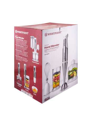 Westpoint Hand Blender 3-in-1 WF-9816 – 600 Watts | Convenient Hand Blender for Everyday Cooking Needs