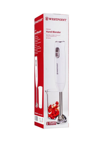 Westpoint Hand Blender WF-9214 – 400 Watts | Efficient Hand Blender for Smooth Blending