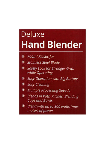 Westpoint Hand Blender WF-9914 – 800 Watts | High-Power Handheld Blender for Everyday Use