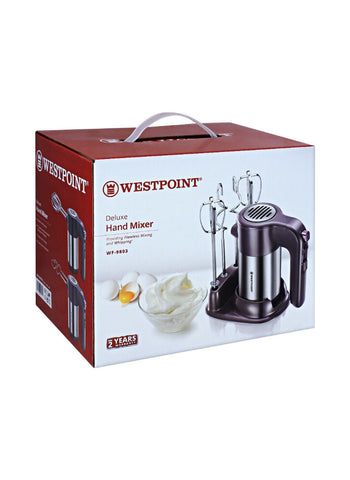 Westpoint Hand Mixer WF-9803 – 300 Watts | Compact Mixer for Effortless Whipping