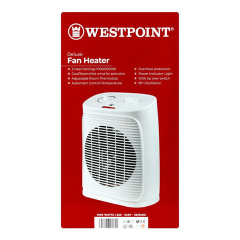 Westpoint Heater WF-5146 – High efficiency, Compact, Durable – Heater