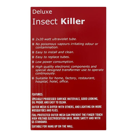 Westpoint Insect Killer WF-7108 – 2x8W UV Tubes, 16W Power, No Odor or Contamination – Efficient and Easy-to-Maintain Bug Zapper for Home and Commercial Use