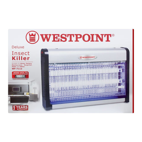 Westpoint Insect Killer WF-7112 – 2x15W UV Tubes, 30W Power, No Odor, Easy Maintenance – Ideal for Home, Office, and Commercial Use