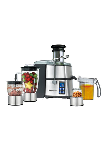 Westpoint Juice Master with Blender, Grinder, and Mincer WF-1846 – 1000 Watts | Ultimate Multi-Functional Juicer & Grinder