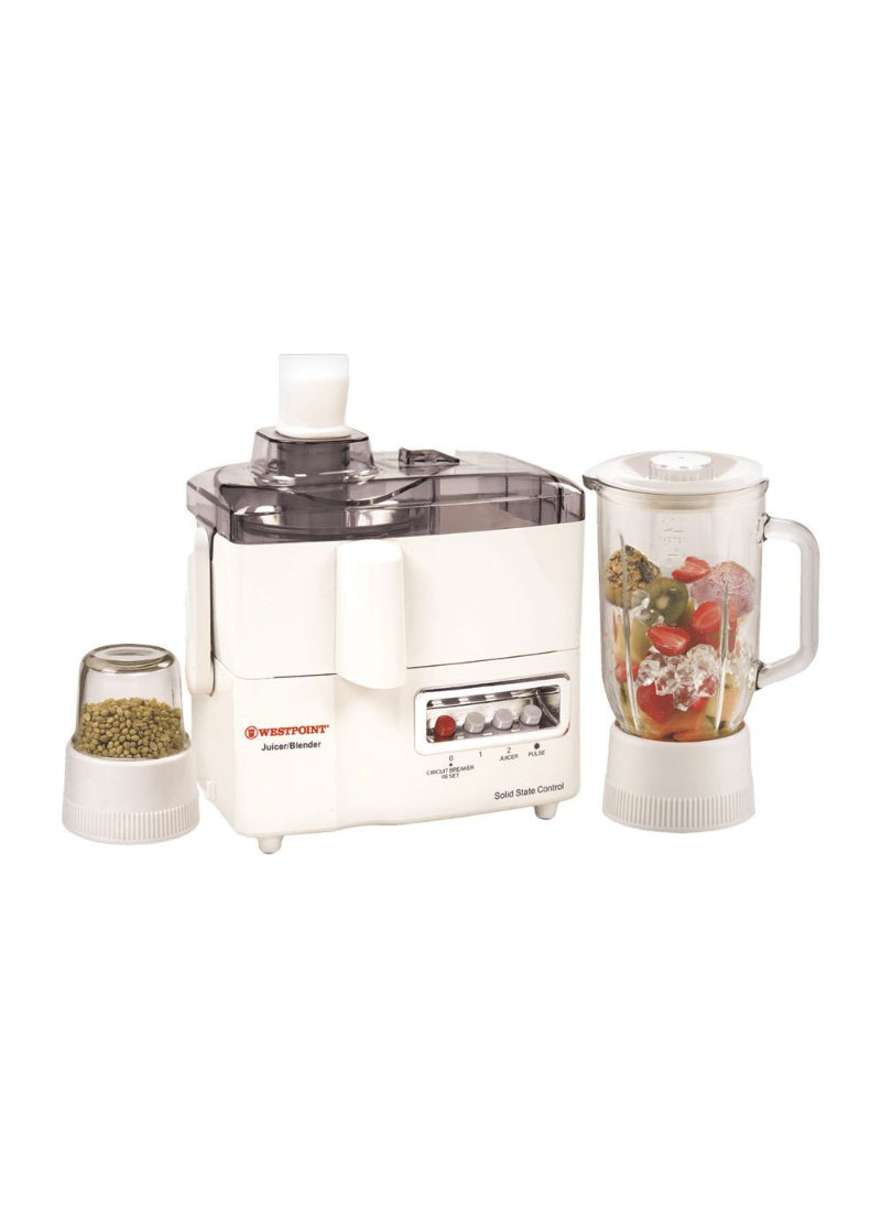 Westpoint Juicer Blender Drymill WF-1187 – 500 Watts | Efficient All-in-One Kitchen Blender