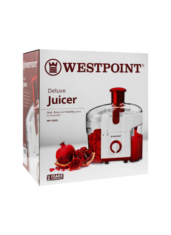 Westpoint Juicer WF-5020 – 500 Watts | Stylish & Reliable Juicer Designed for Quick & Fresh Juice Preparation