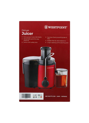 Westpoint Juicer WF-5160 – 500 Watts | Efficient Juicer Built for Extracting Fresh Fruits & Vegetables with Ease