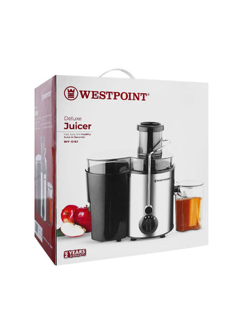 Westpoint Juicer WF-5161 – 500 Watts | Compact Juicer Featuring High-Performance Capabilities for Smooth Juicing