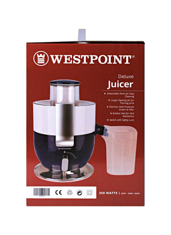 Westpoint Juicer WF-5162 – 350 Watts | Lightweight & Portable Juicer Ideal for Everyday Healthy Juice Needs