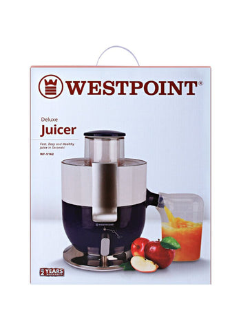 Westpoint Juicer WF-5162 – 350 Watts | Lightweight & Portable Juicer Ideal for Everyday Healthy Juice Needs