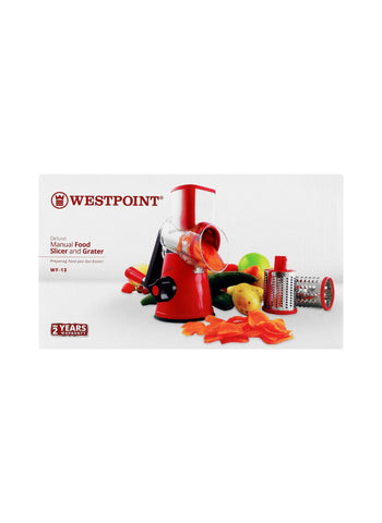 Westpoint Manual Food Slicer & Grater WF-13 | Manual Slicer & Grater for Fresh & Fine Cuts