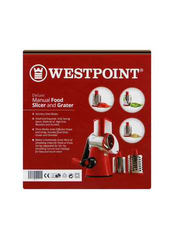 Westpoint Manual Food Slicer & Grater WF-13 | Manual Slicer & Grater for Fresh & Fine Cuts