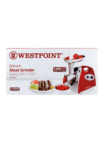 Westpoint Meat Grinder WF-1045 – 1200 Watts | Heavy-Duty Meat Grinder for Home & Commercial Use