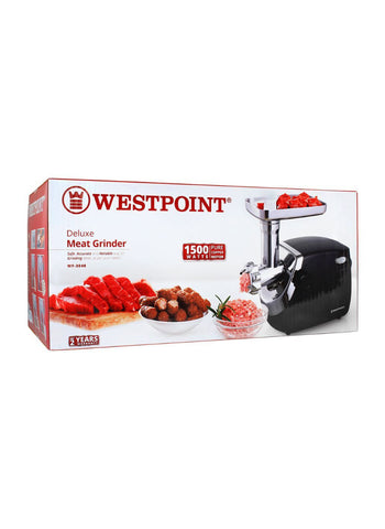 Westpoint Meat Grinder WF-3250 – 1500 Watts | High-Power Meat Grinder for Efficient Grinding