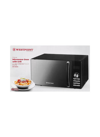 Westpoint Microwave Oven with Grill WF-832DG – 1250 Watts | Powerful Microwave with Grill for Cooking Versatility