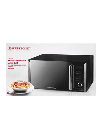 Westpoint Microwave Oven with Grill WF-841DG – 220 Watts | Compact Microwave with Grill for Easy Grilling & Cooking