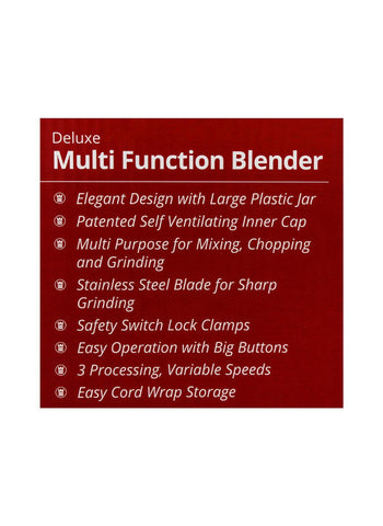 Westpoint Multi-Function Blender and Grinder WF-446 – 450 Watts, Versatile Use, Durable Design – Kitchen Must-Have | Blends, Grinds, and More