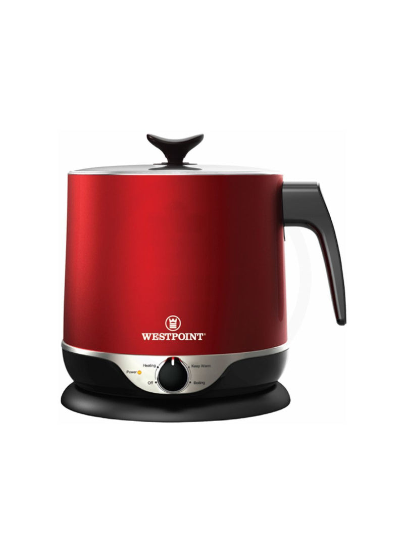 Westpoint Multi-Function Kettle WF-6175 – 1000 Watts, Versatile Design, Compact Build – Kitchen Essential | Ideal for Boiling and Steaming