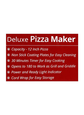 Westpoint Pizza Maker WF-3165 – 1800 Watts | High-Performance Pizza Maker for Crispy, Delicious Pizzas