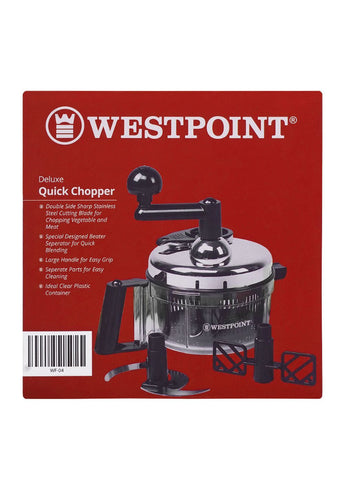 Westpoint Quick Chopper WF-04 | Efficient Chopper for Quick Food Preparation