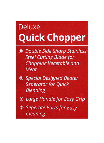 Westpoint Quick Chopper WF-10 | Compact Chopper for Fast & Easy Food Chopping